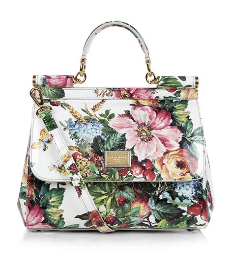 dolce and gabbana floral purse|dolce and gabbana purse sale.